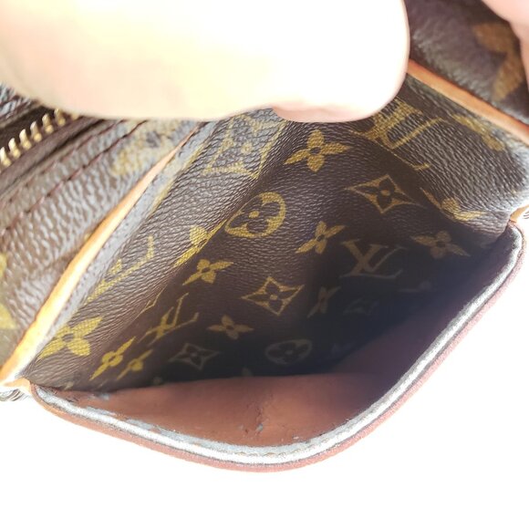 Louis Vuitton Danube Brown Monogram Shoulder Bag 330-102425 - Picture 13 of 13